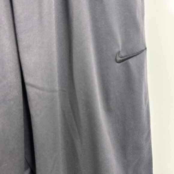 0459 Nike Vintage 90s Black Track Pants | Wide Leg Polyester Joggers Large - Picture 2 of 9